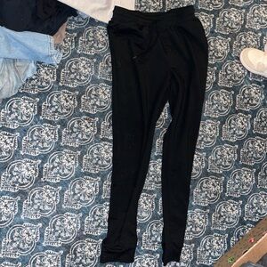 Athletic Works Black Activewear Pants